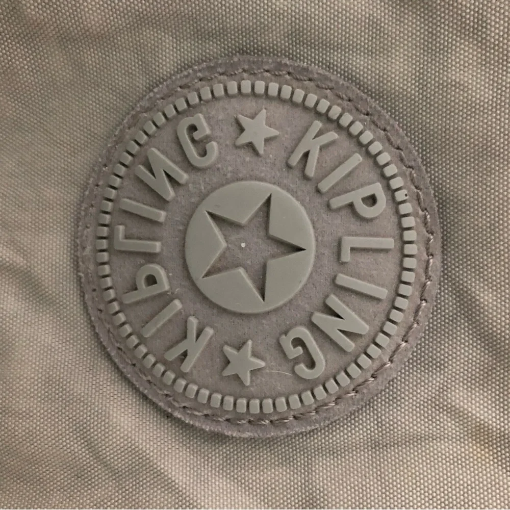 Kipling Light Gray Crossbody Bag